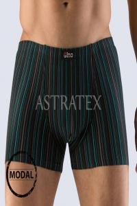 Pnsk boxerky GINO Modal Stripes ern