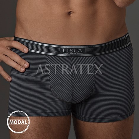 Pnsk boxerky LISCA Zeus Modal Graphite - Boxerky, Pnsk prdlo,  Boxerky,  Jednobarevn boxerky