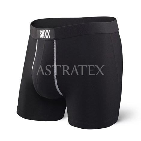 Pnsk boxerky SAXX Vibe Black - Boxerky, Pnsk prdlo,  Boxerky,  Jednobarevn boxerky