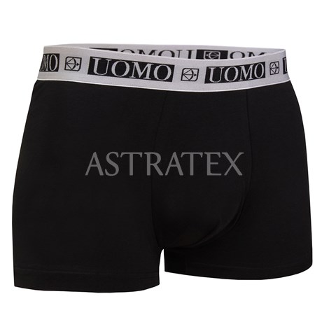 Pnsk boxerky UOMO Noir - Boxerky, Pnsk prdlo,  Boxerky,  Jednobarevn boxerky